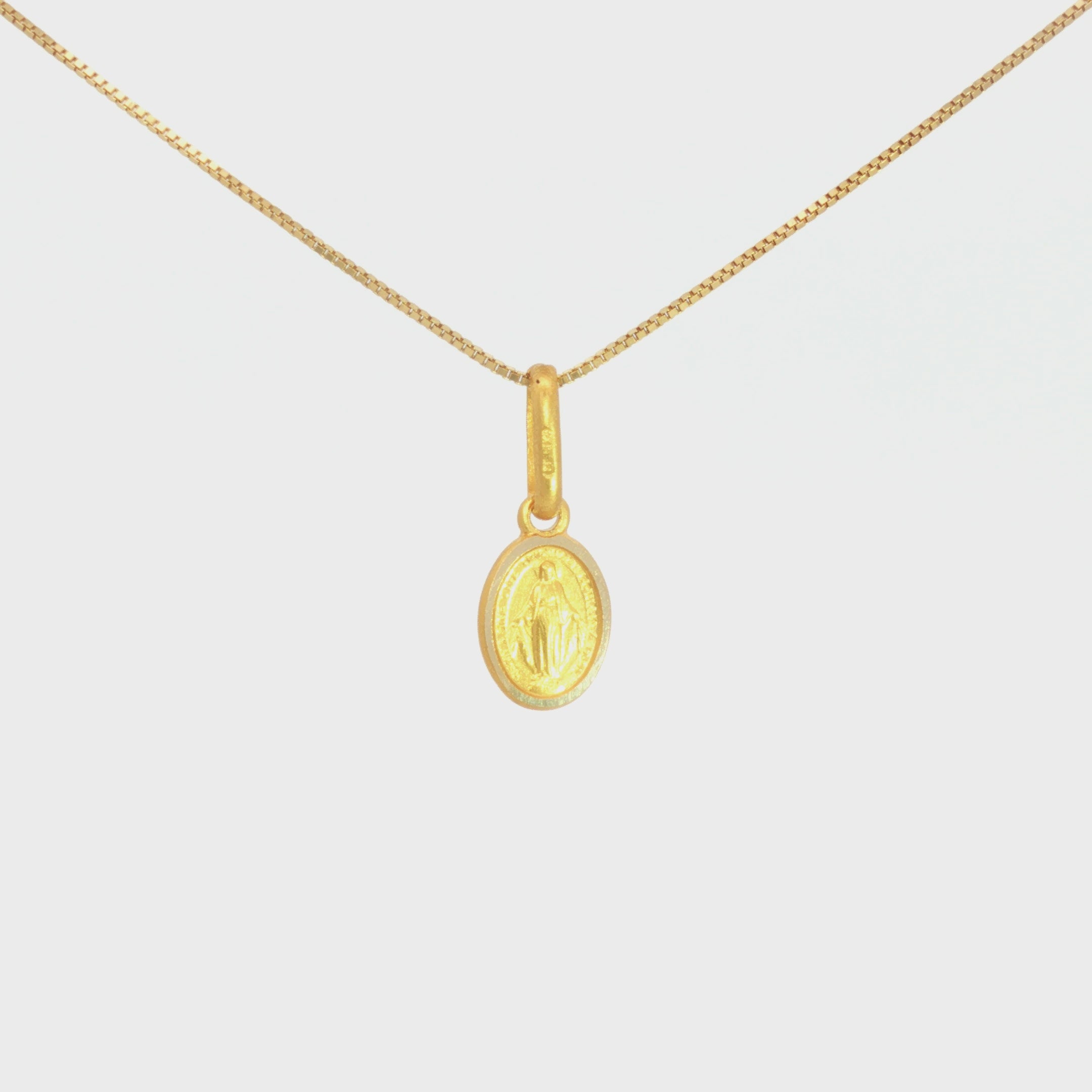 MEDALLA MILAGROSA OVAL