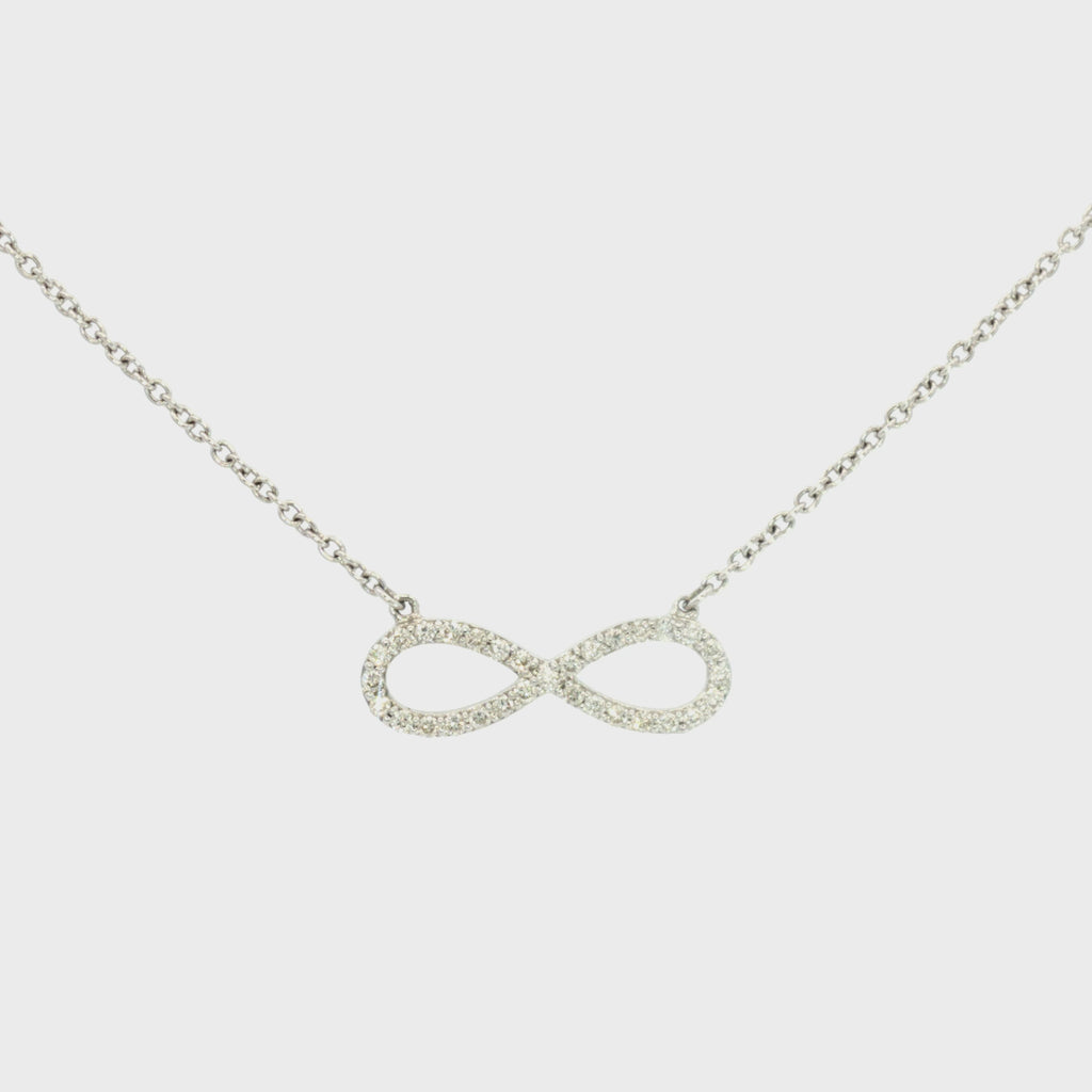 GARGANTILLA INFINITO CON DIAMANTES