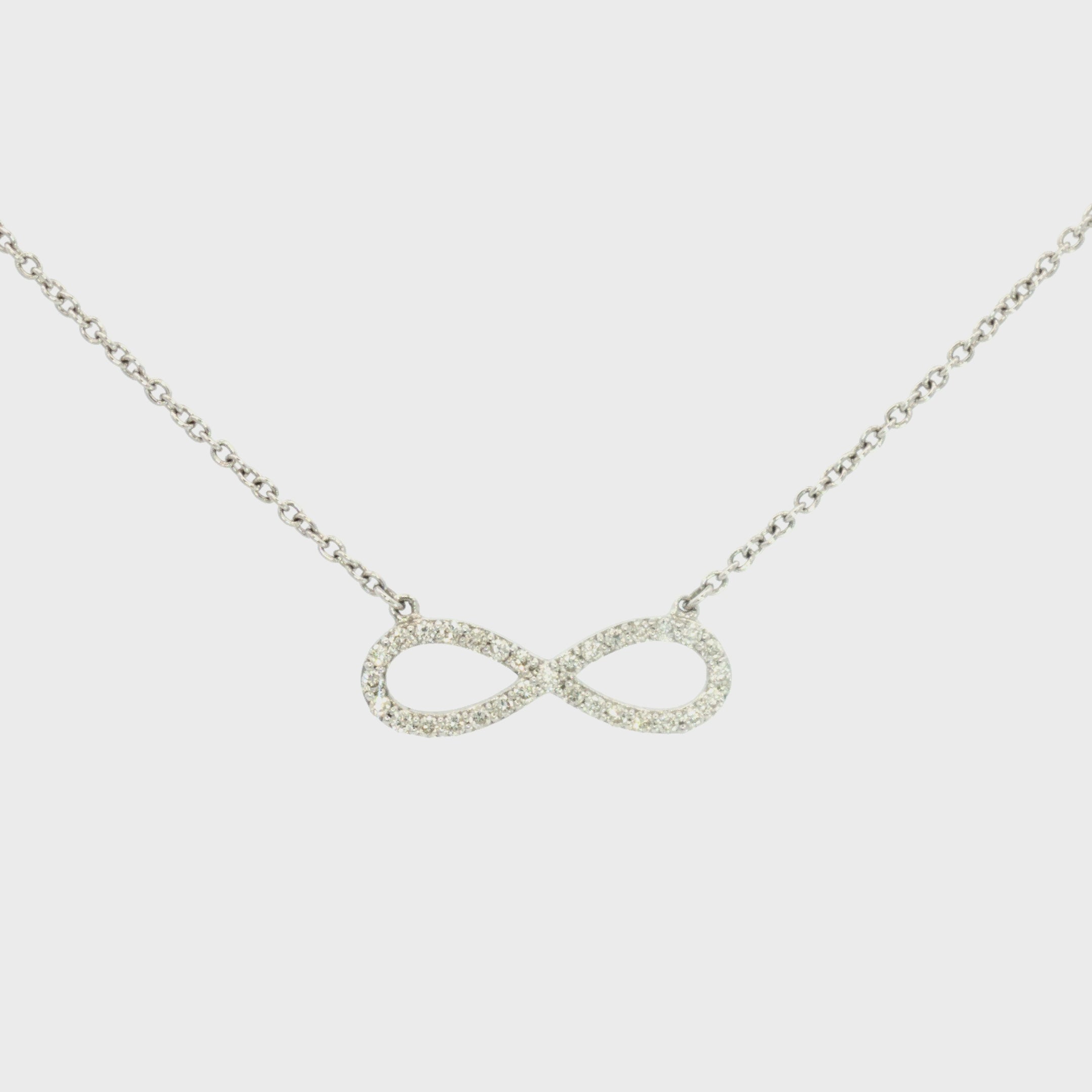 GARGANTILLA INFINITO CON DIAMANTES