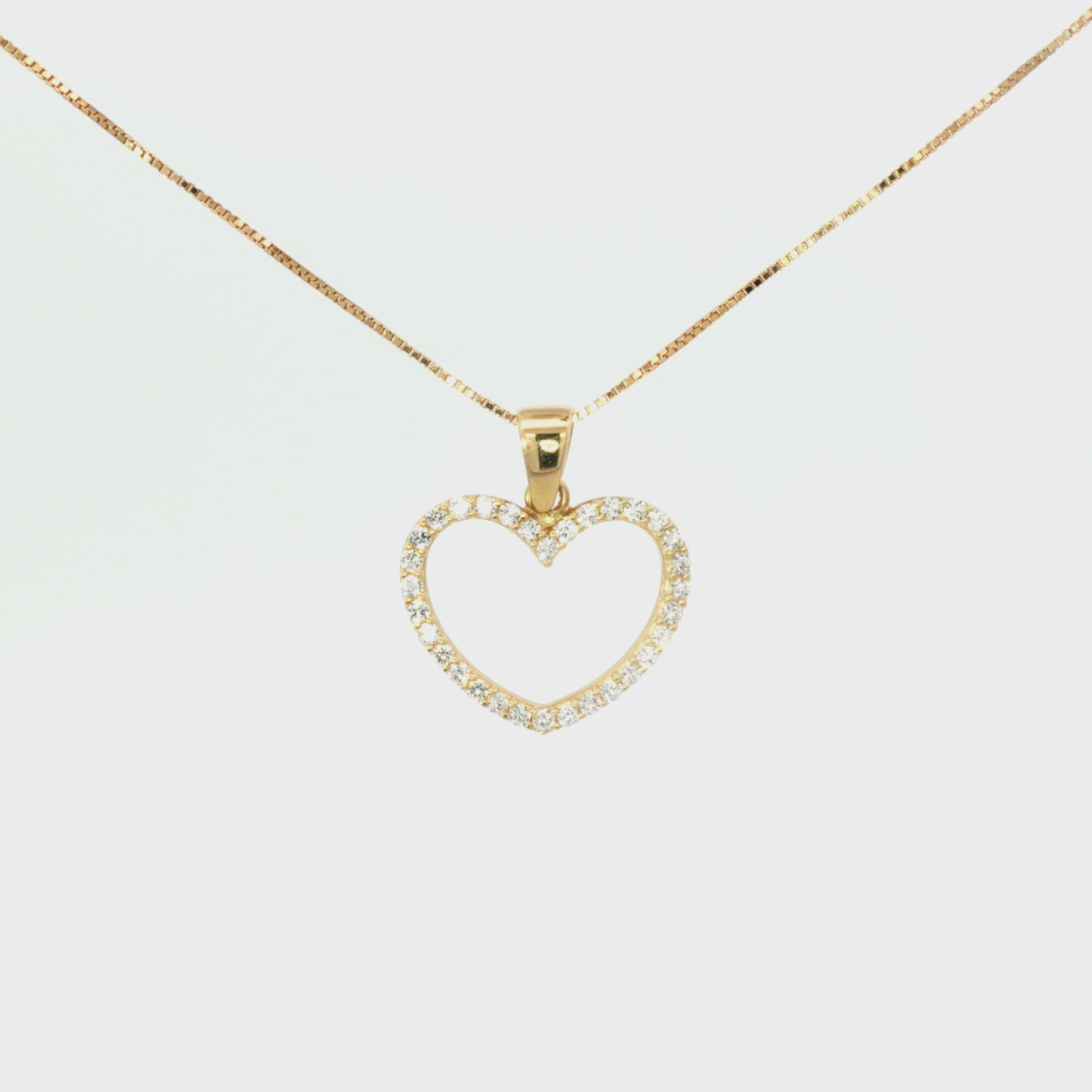 DIJE SILUETA CORAZÓN