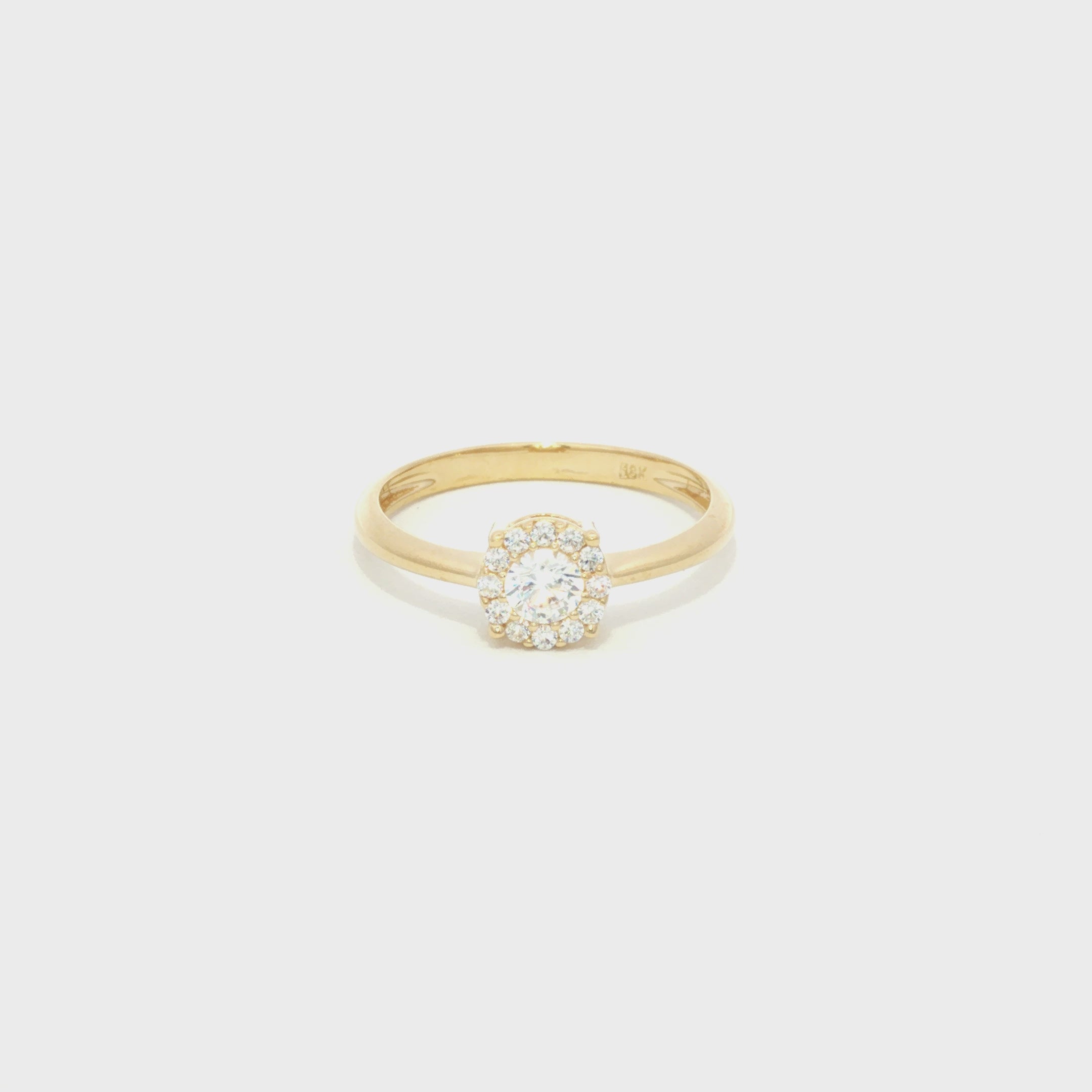 ANILLO FLOR ZIRCONES
