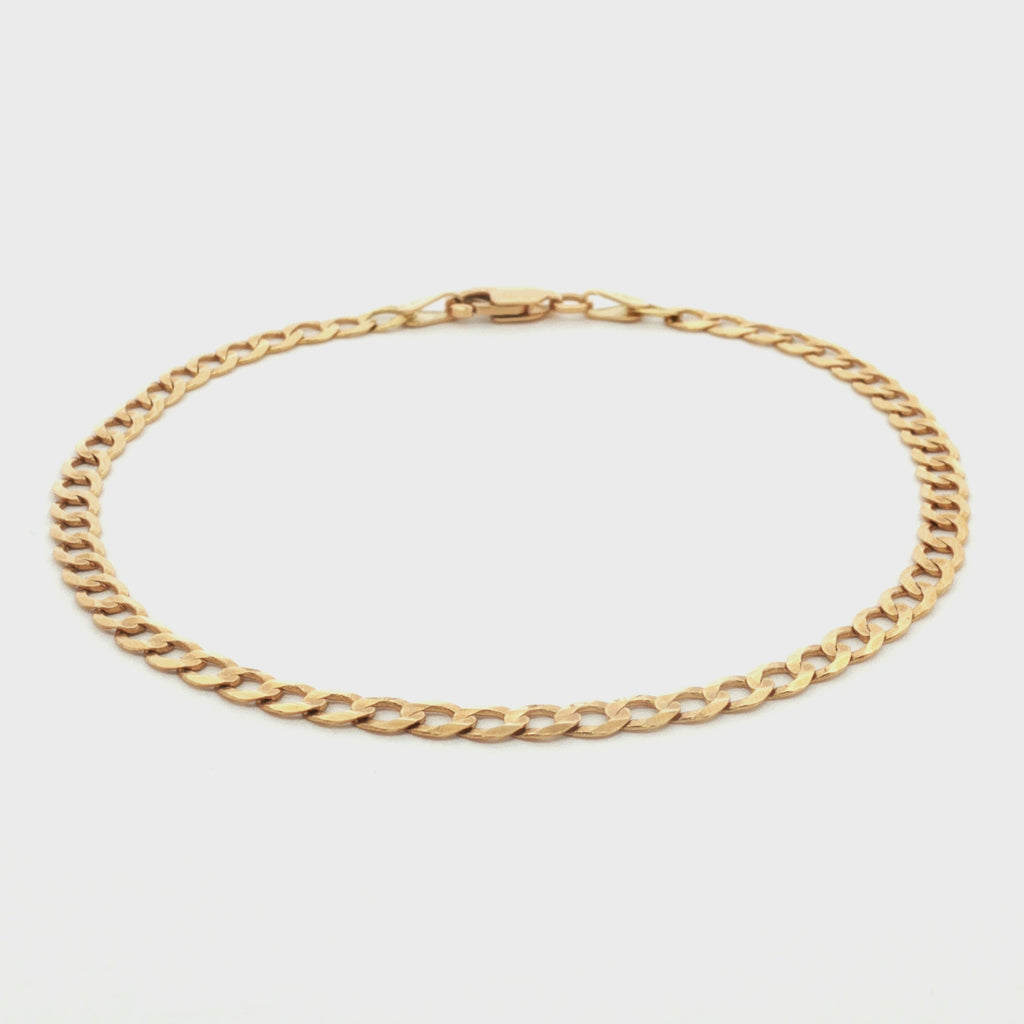 PULSERA TEJIDO GRUMETA PLANA 21CM