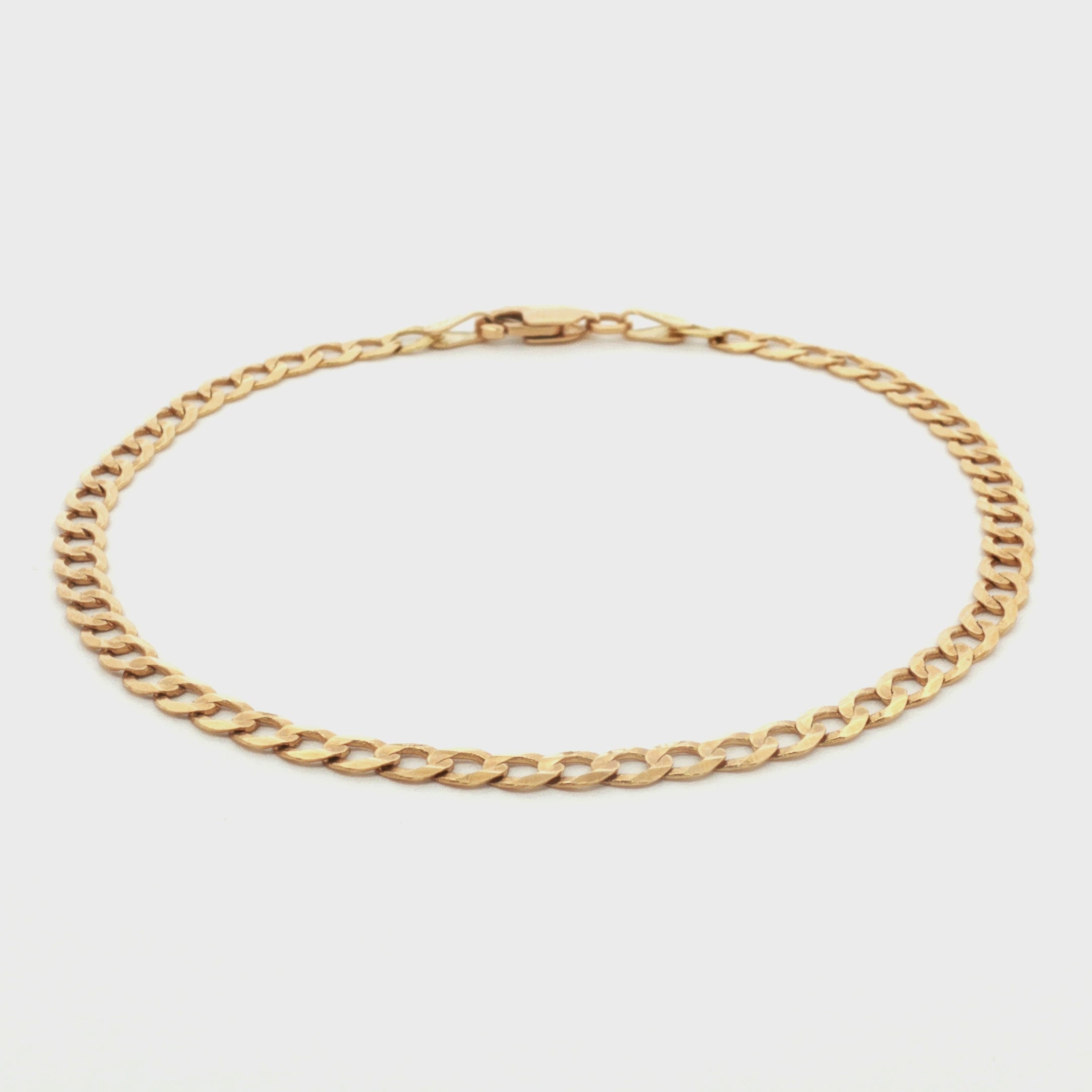 PULSERA TEJIDO GRUMETA PLANA 21CM