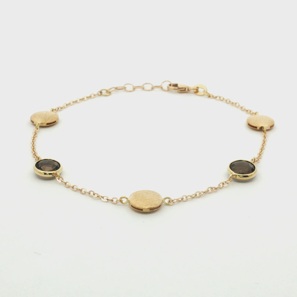 PULSERA CUARZO FUMÉ