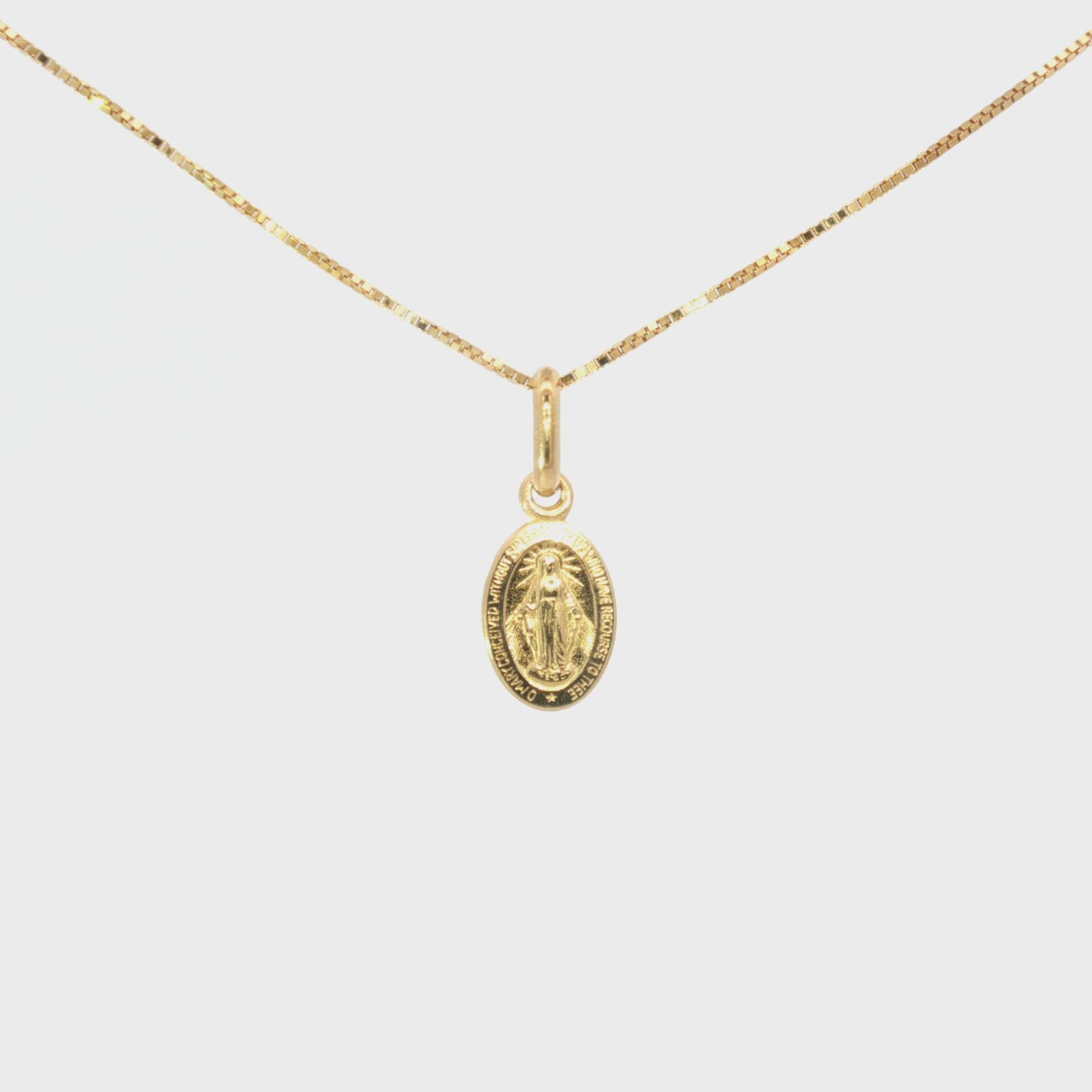 MEDALLA MILAGROSA OVAL