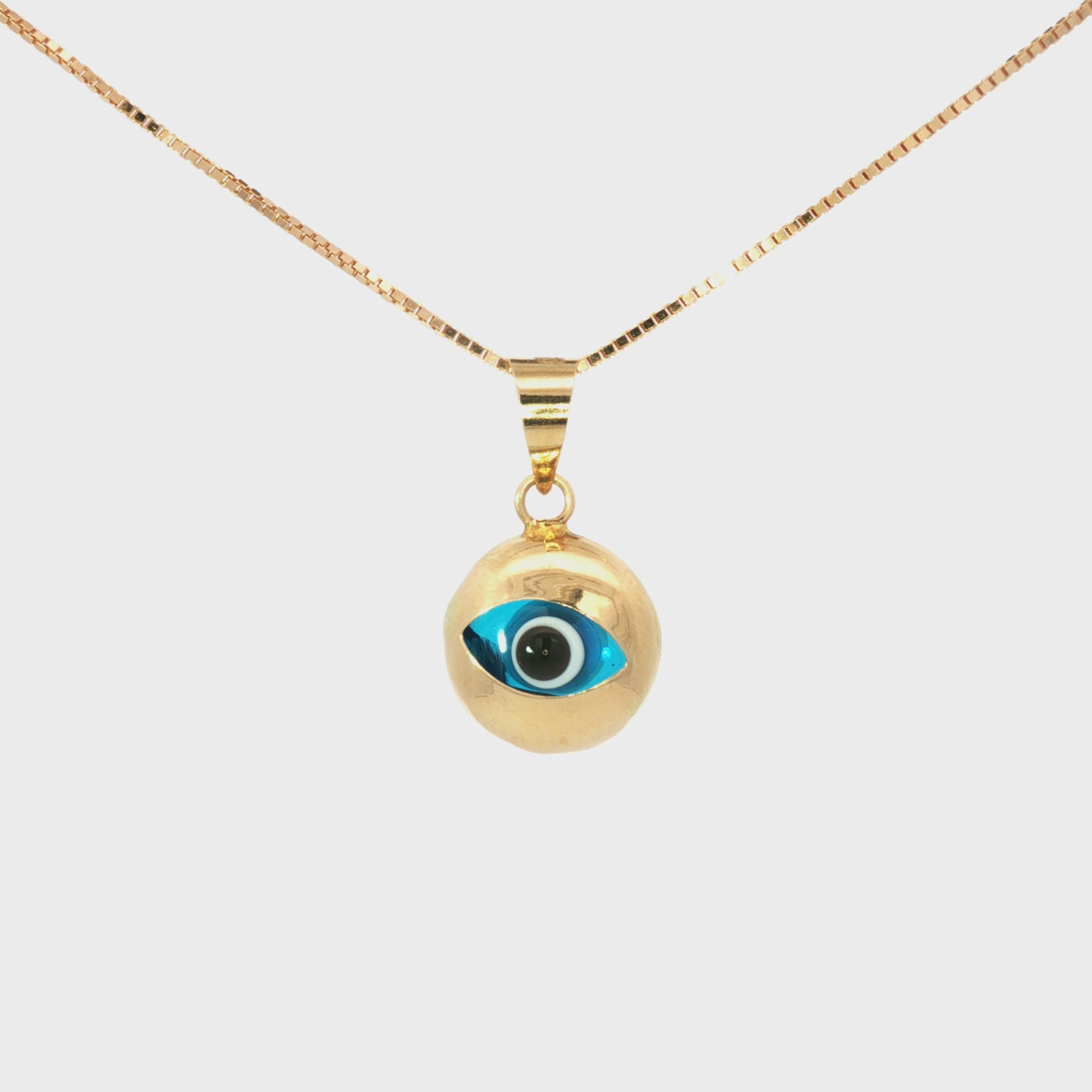 DIJE OJO PROTECTOR AZUL