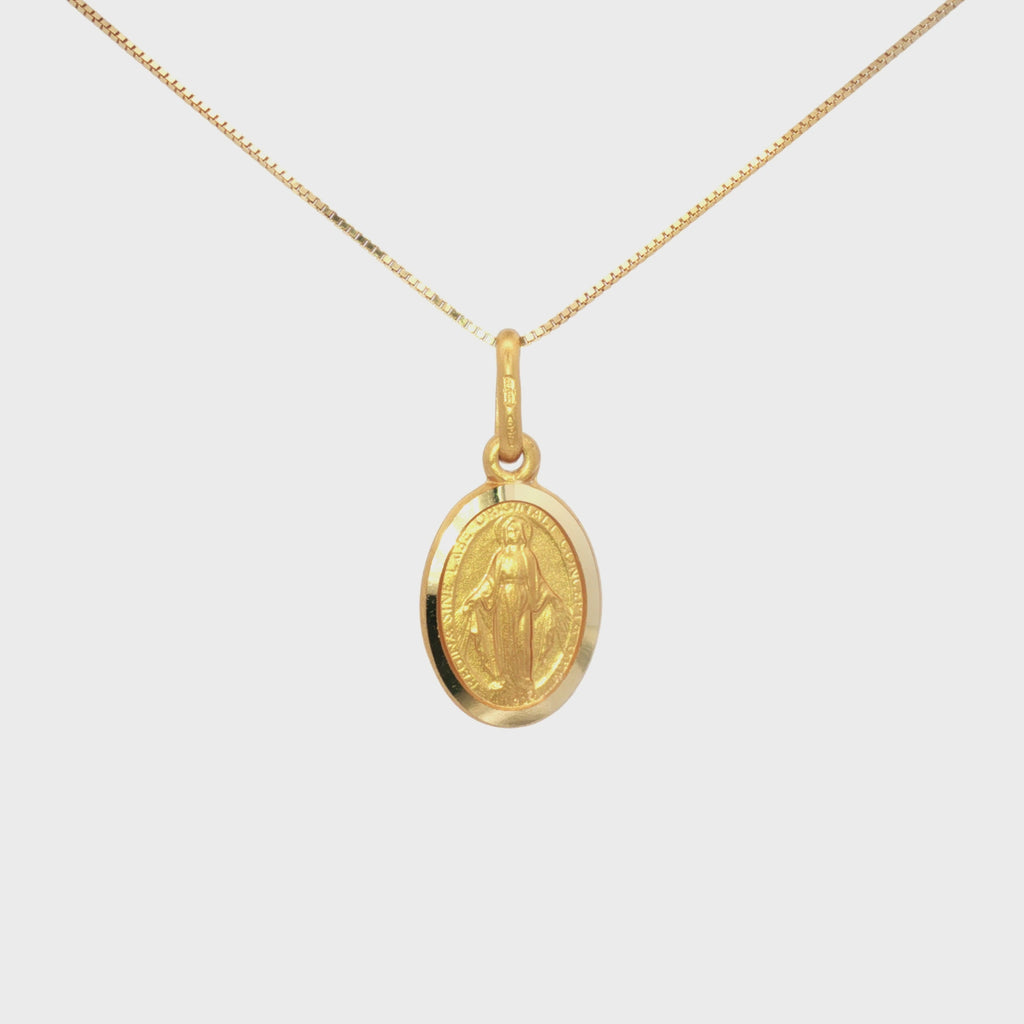 MEDALLA MILAGROSA OVAL