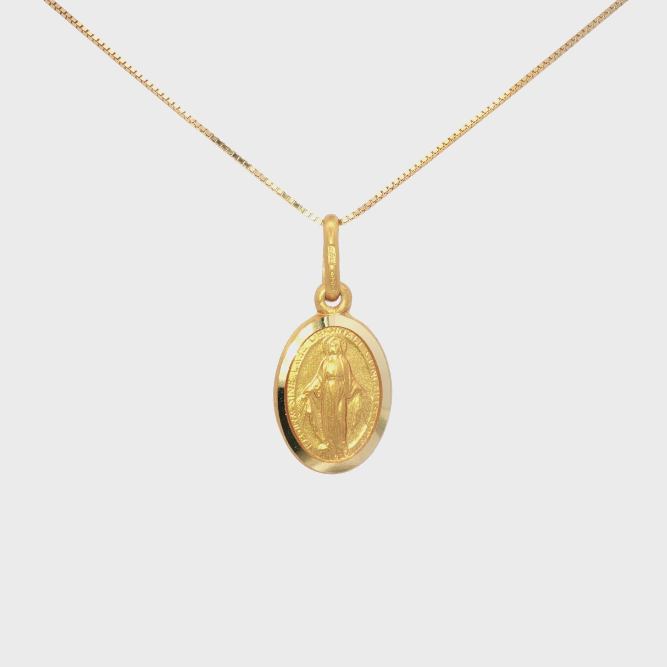 MEDALLA MILAGROSA OVAL