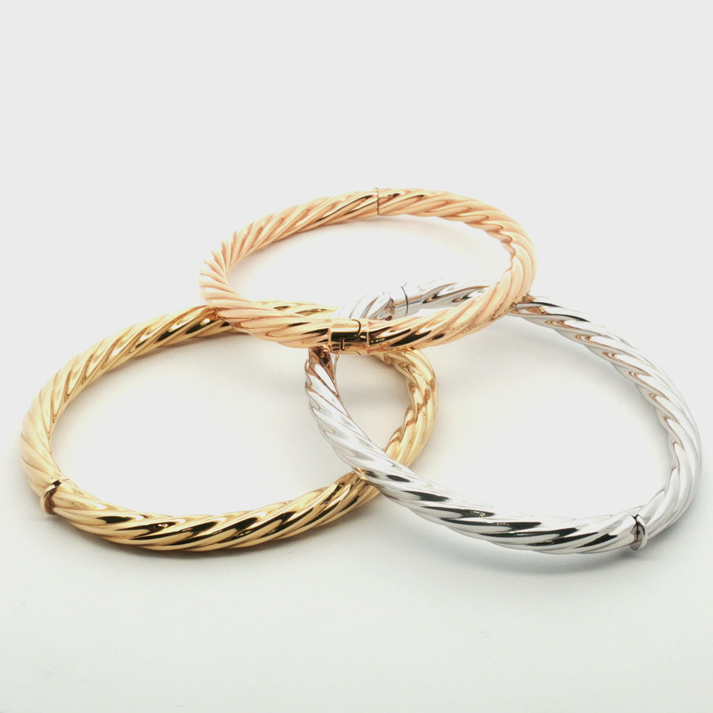 PULSERA AROS TRIO EN MELCOCHA