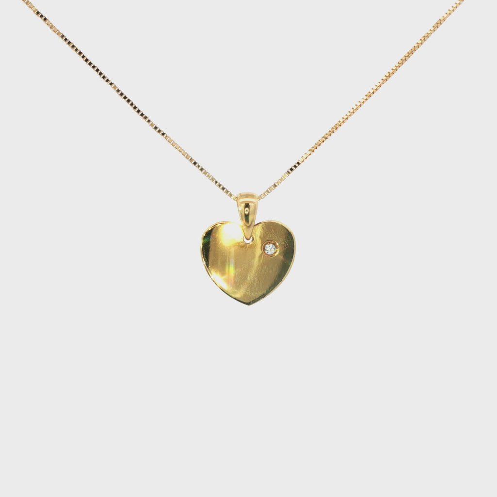 GARGANTILLA CORAZÓN ZIRCÓN