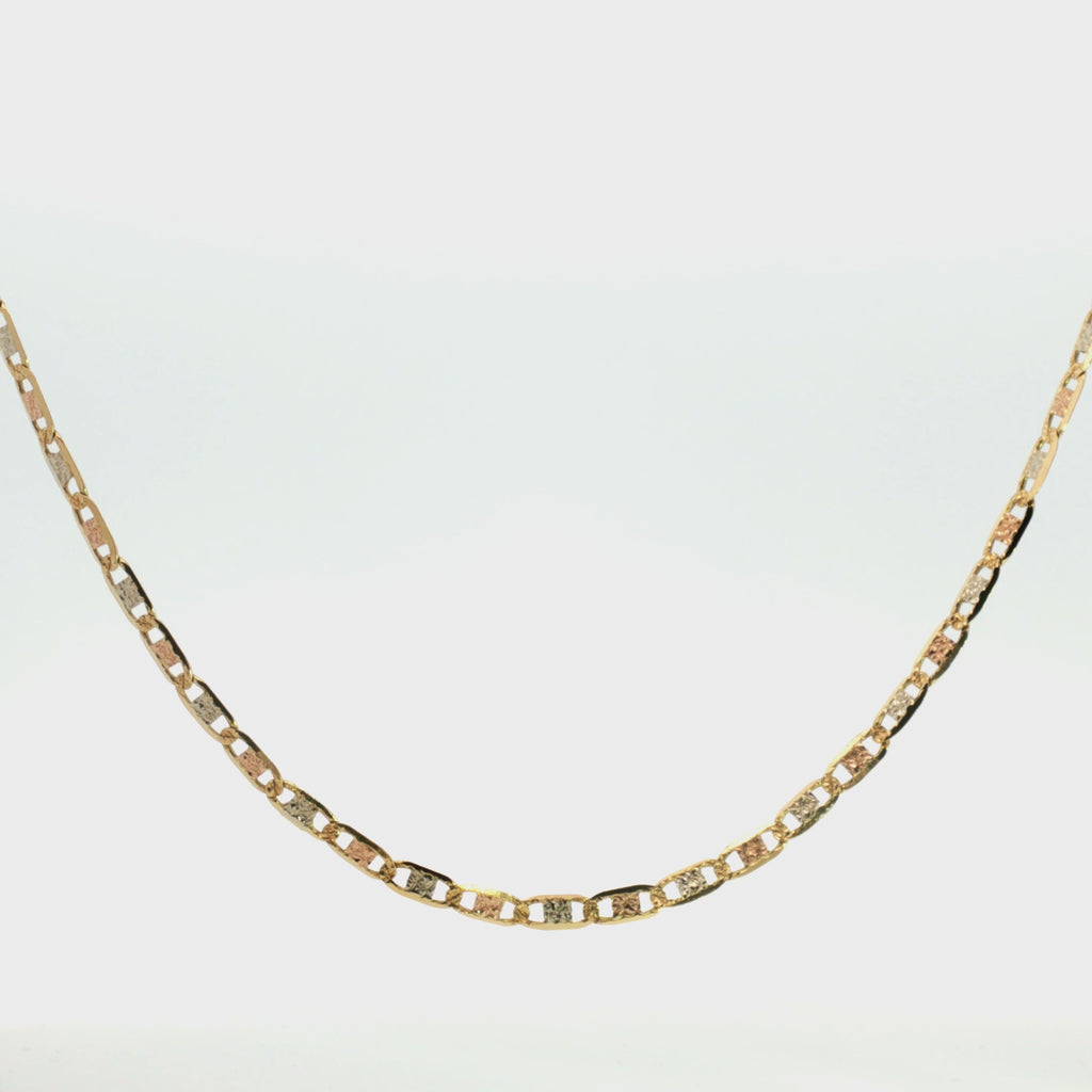 CADENA TEJIDO VALENTINO 70 CM