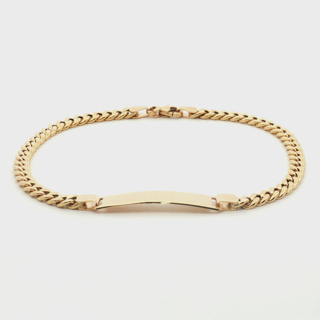 PULSERA ESCLAVA TEJIDO GRUMETA 21 CM