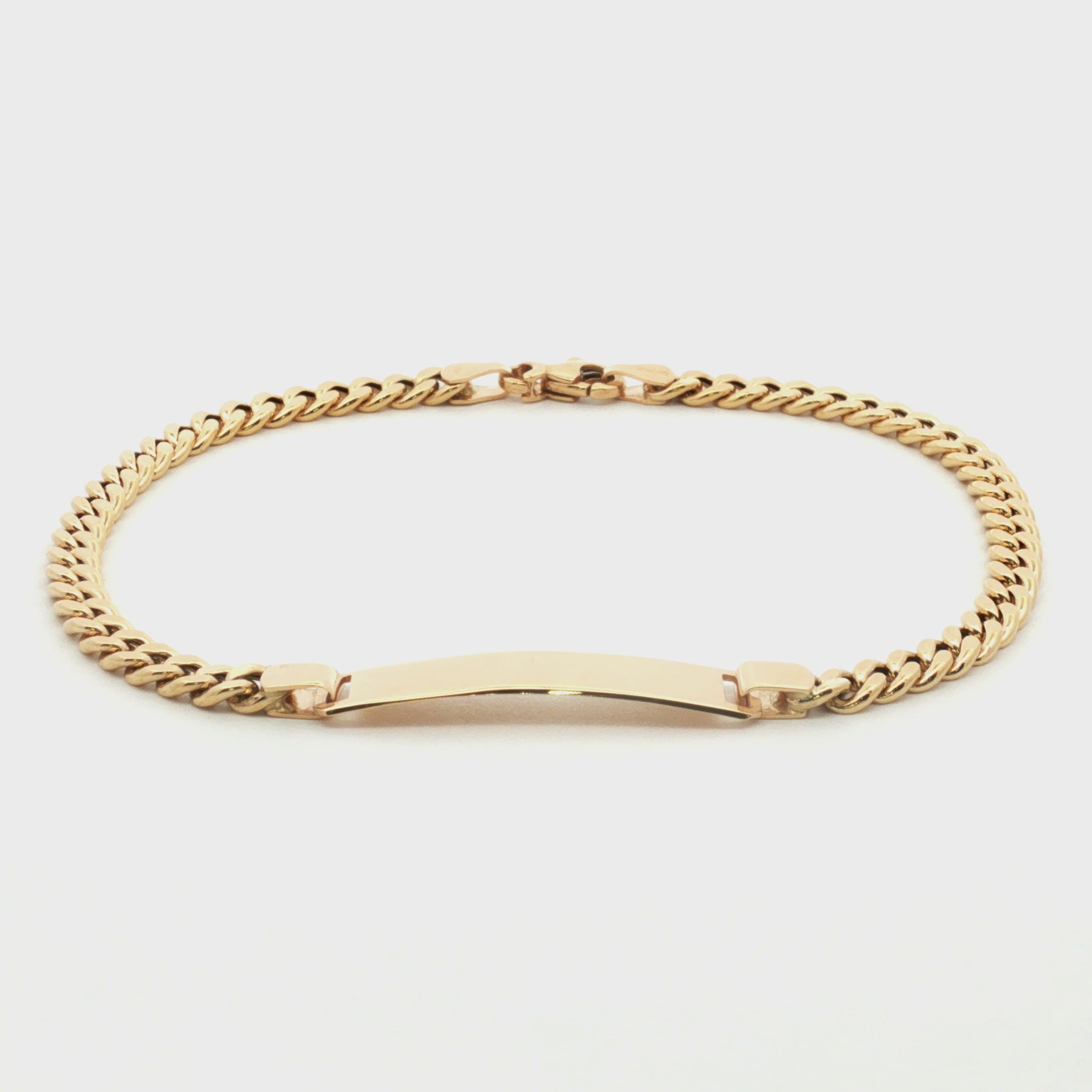 PULSERA ESCLAVA TEJIDO GRUMETA 21 CM