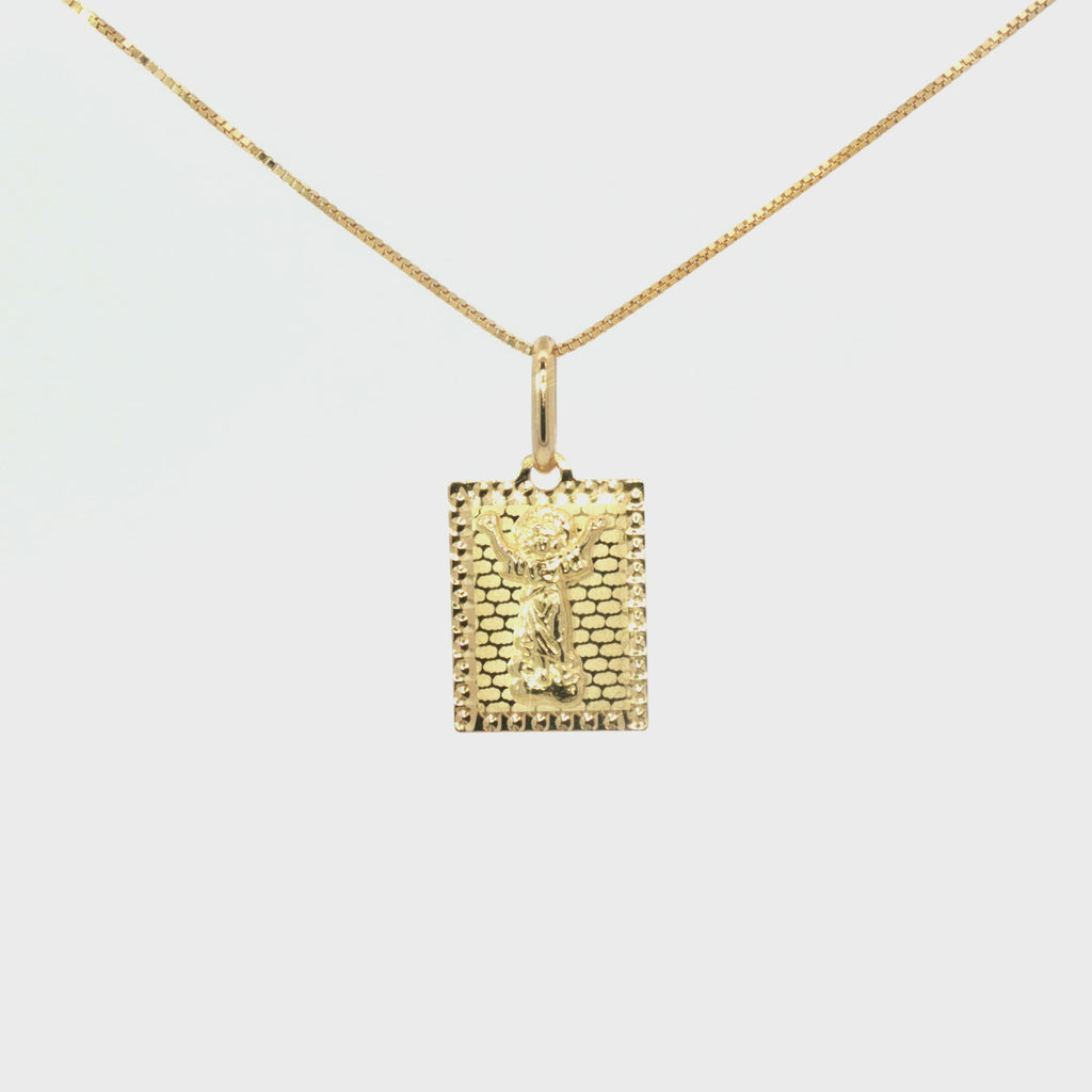 MEDALLA CUADRADA DIVINO NIÑO
