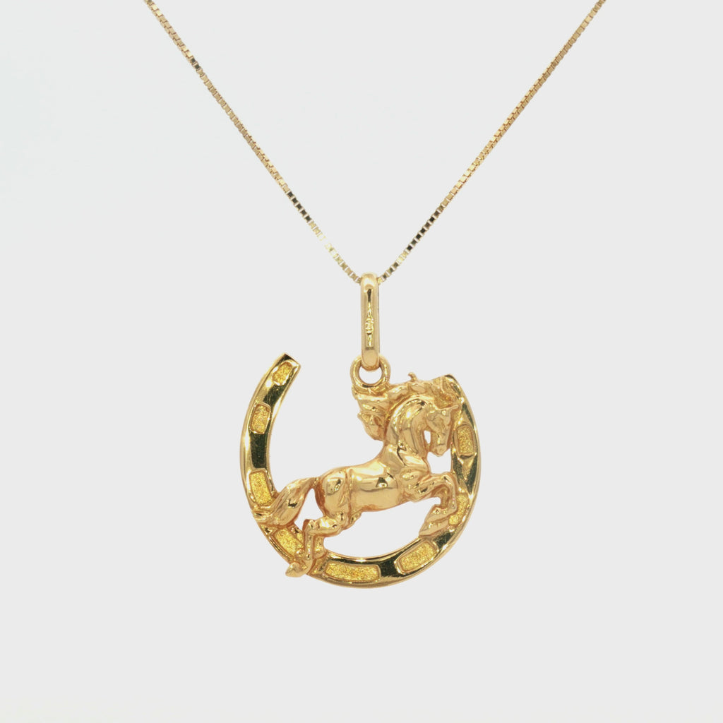 DIJE HERRADURA CABALLO