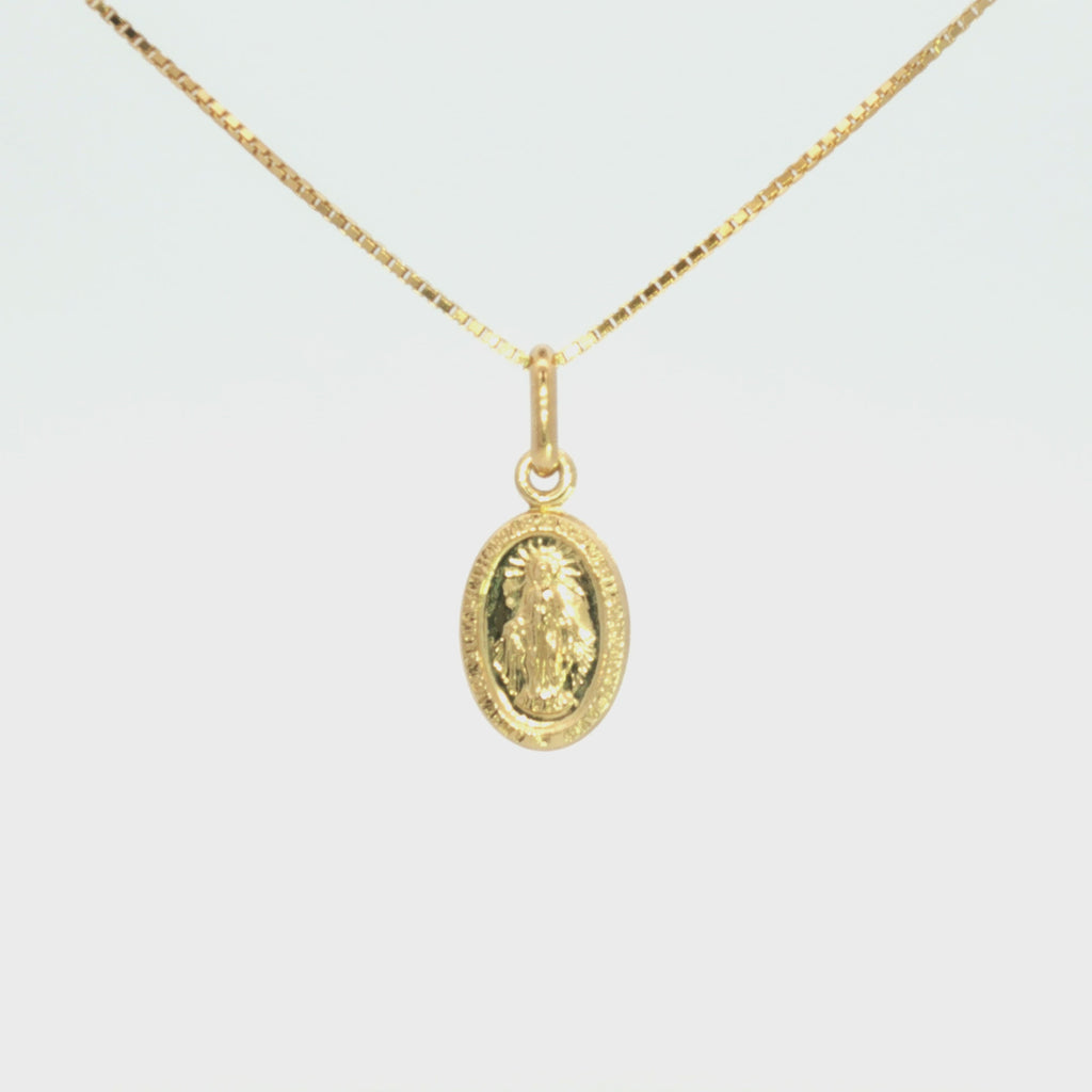 MEDALLA MILAGROSA OVAL