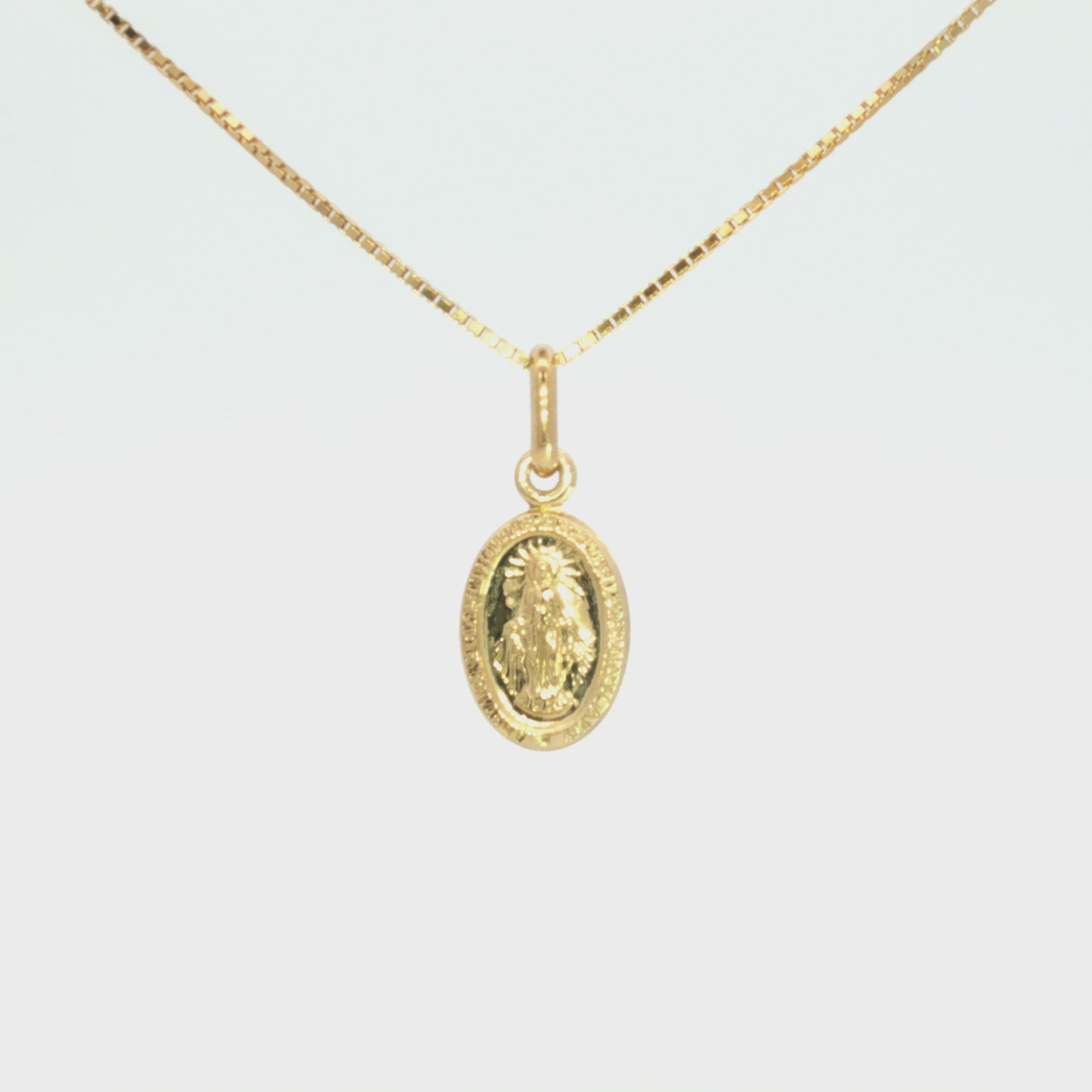MEDALLA MILAGROSA OVAL