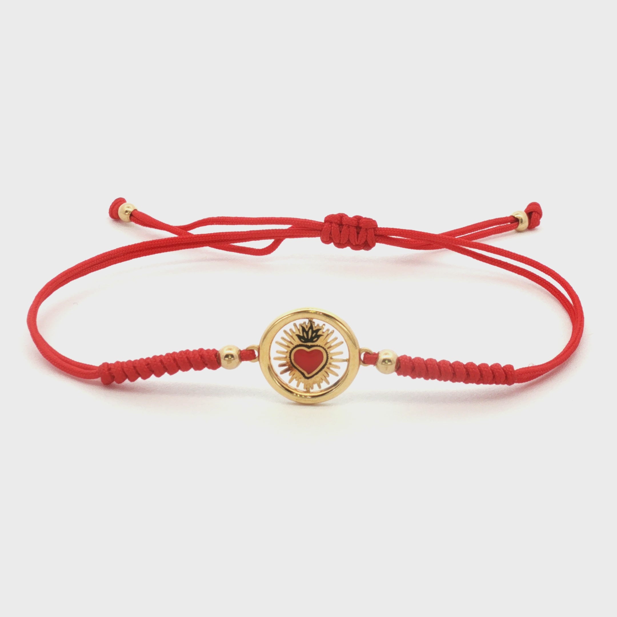 PULSERA HILO ROJO SAGRADO CORAZÓN