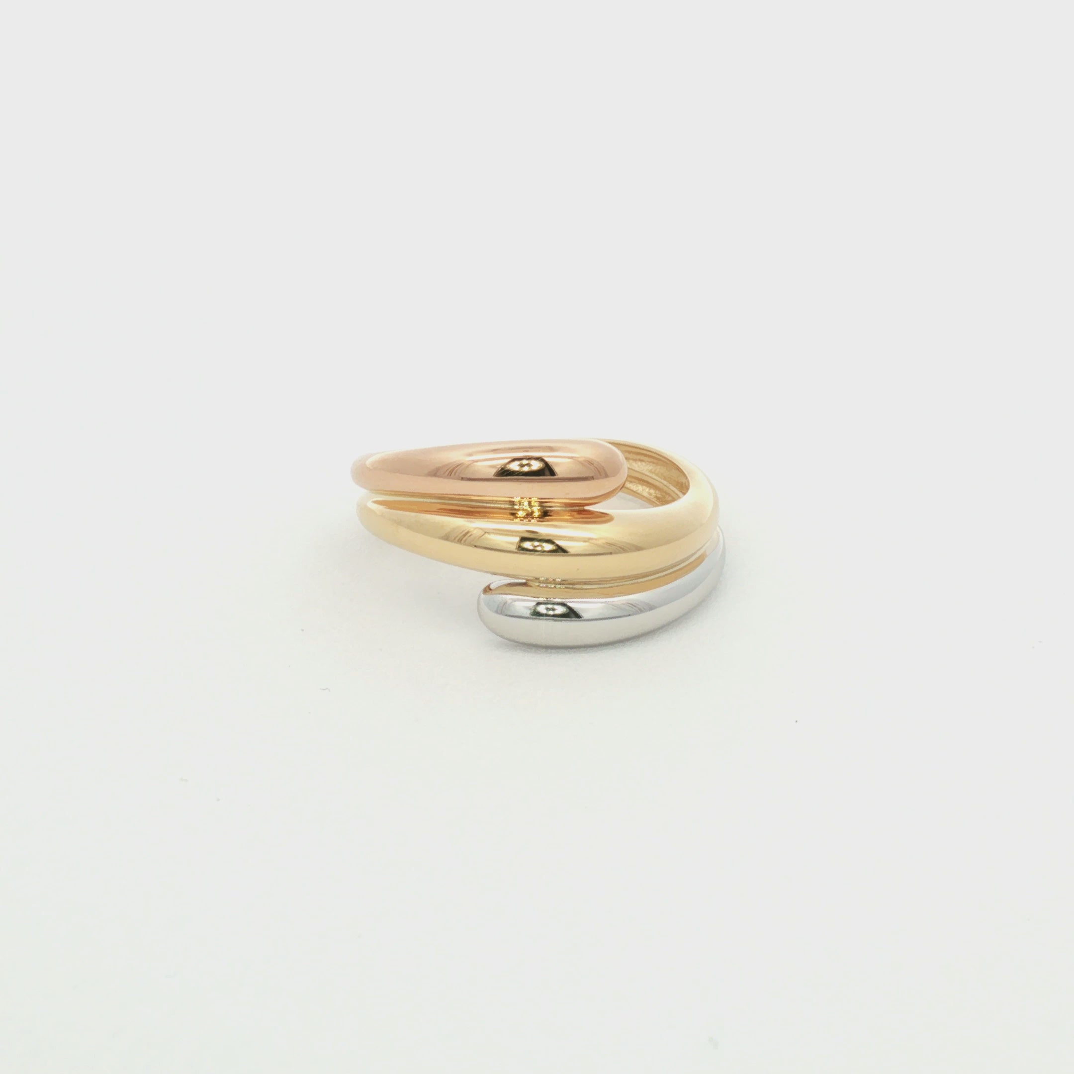 ANILLO GOTAS CRUZADAS