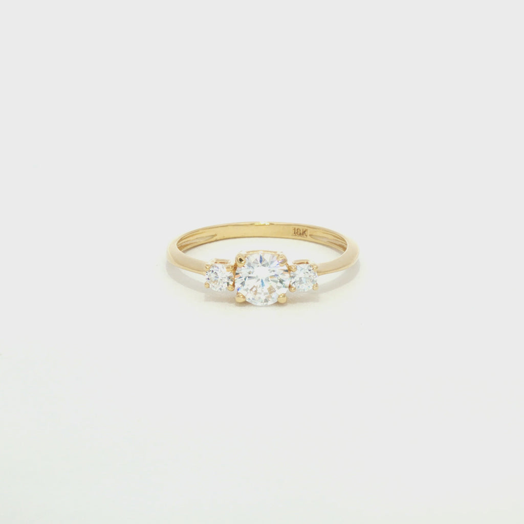 ANILLO CON ZIRCONES