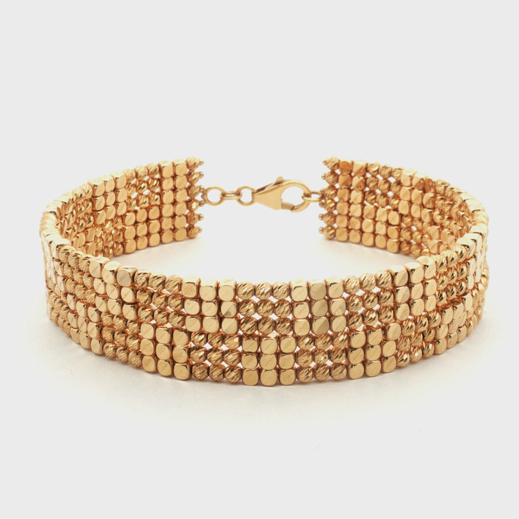 PULSERA ARO DADOS DIAMANTADOS