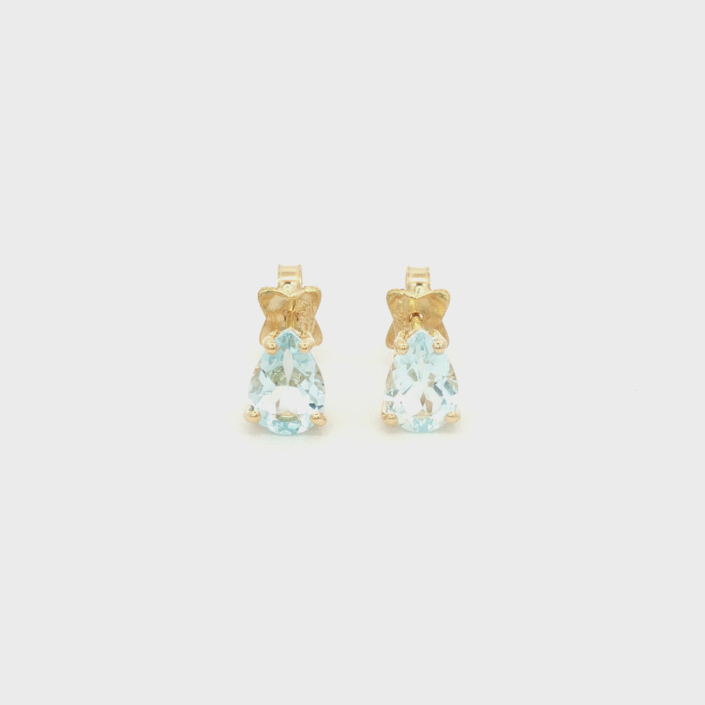 ARETES TOPACIO GOTA