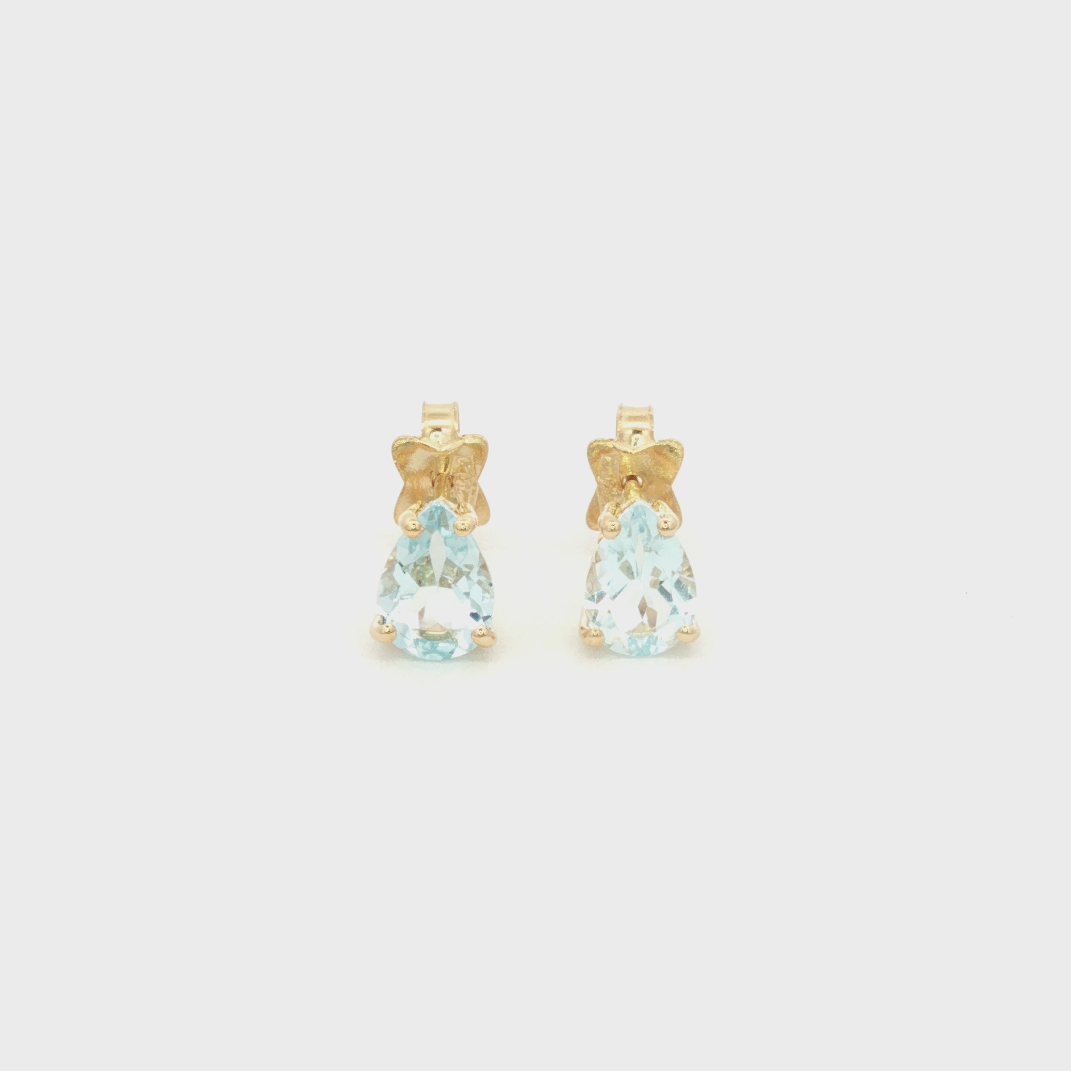 ARETES TOPACIO GOTA