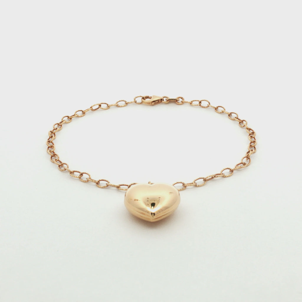 PULSERA CORAZÓN BUCHÓN