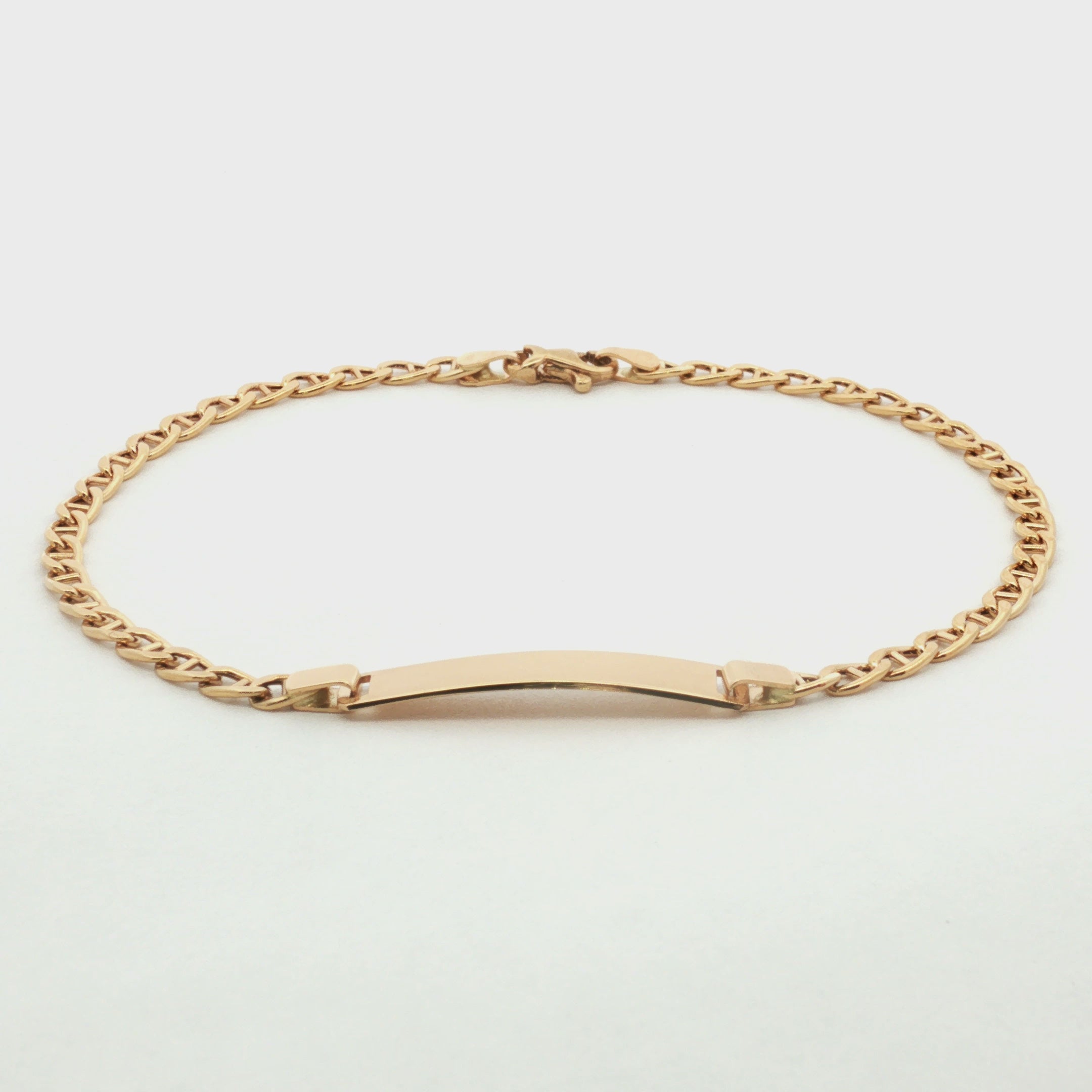 PULSERA ESCLAVA TEJIDO GUCCI PLANA 21CM