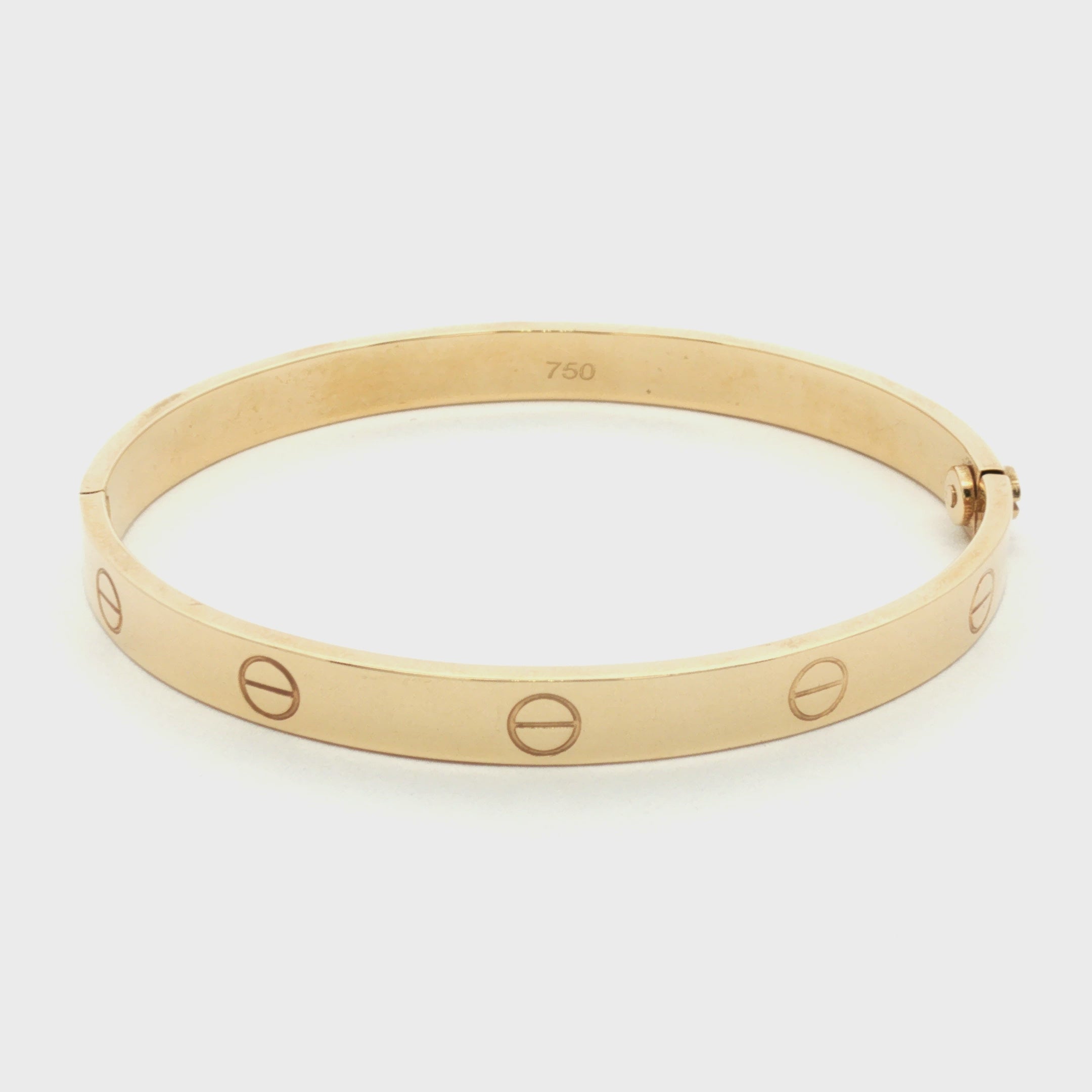 PULSERA ARO CARTIER PLANO 6MM