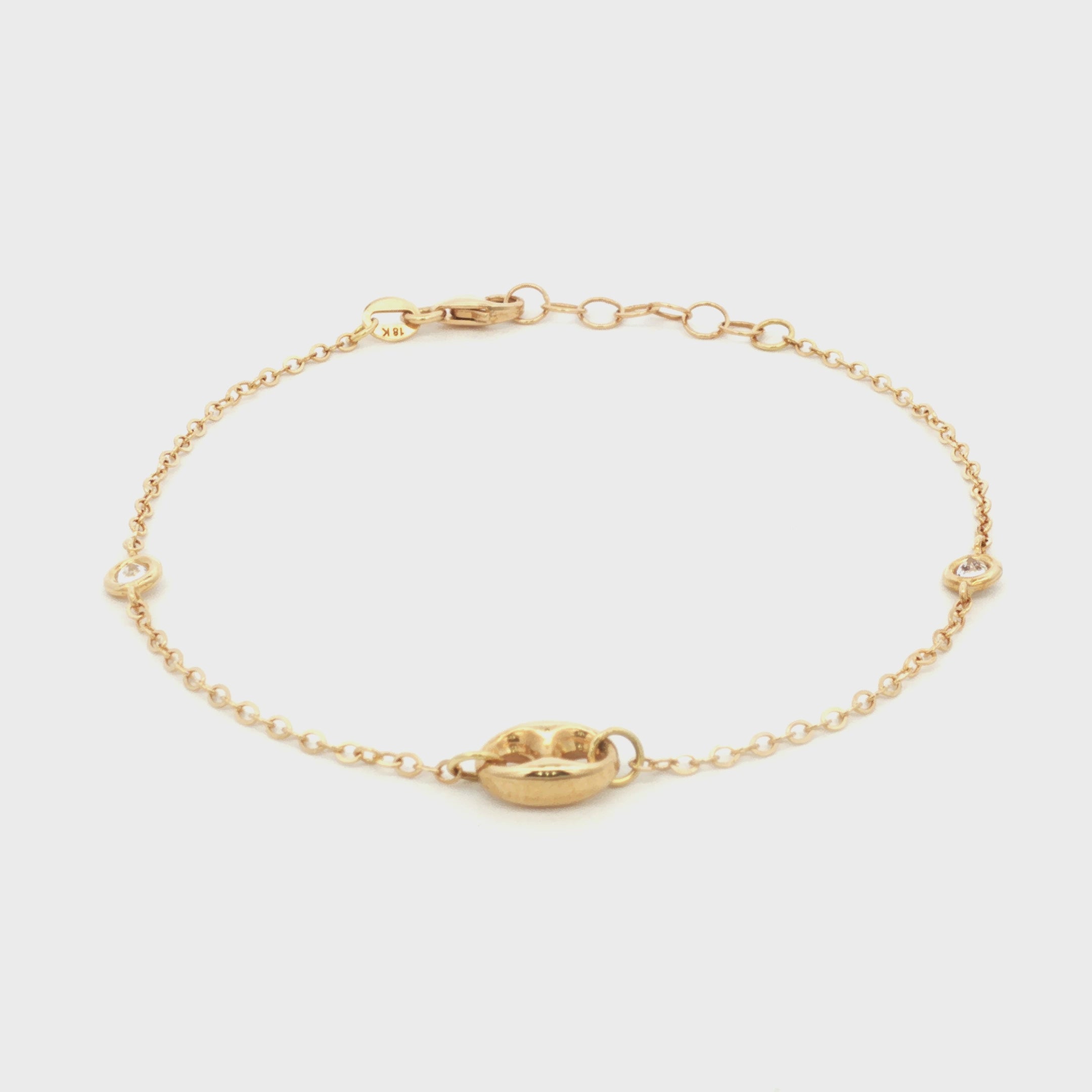 PULSERA GUCCI ZIRCONES 16CM