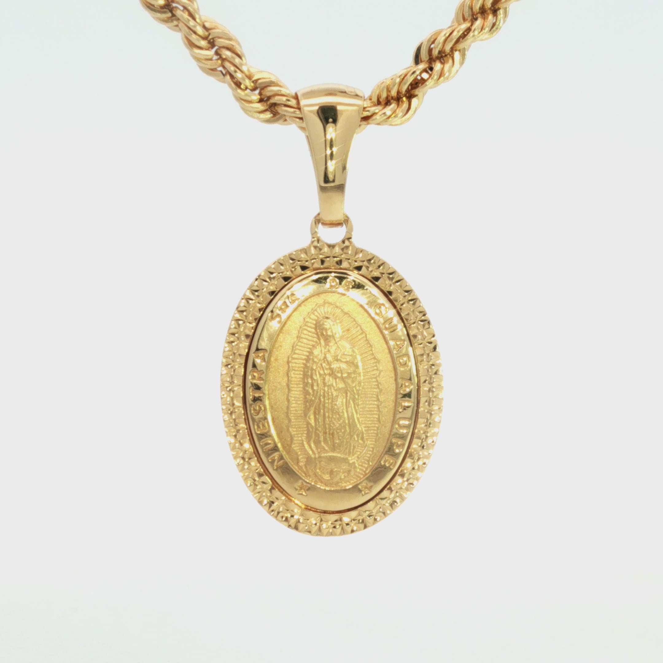 MEDALLA VIRGEN DE GUADALUPE