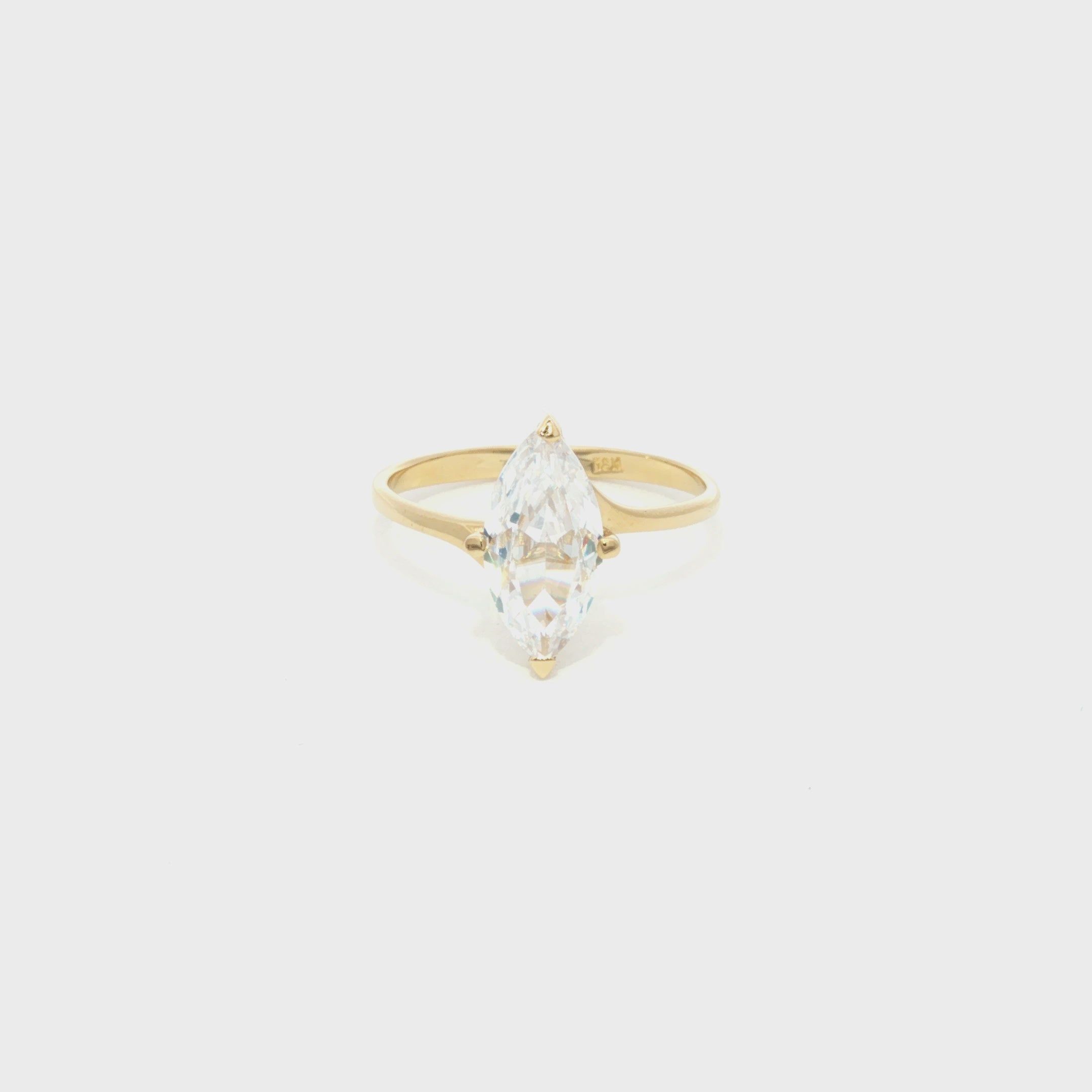 ANILLO ZIRCÓN MARQUESA