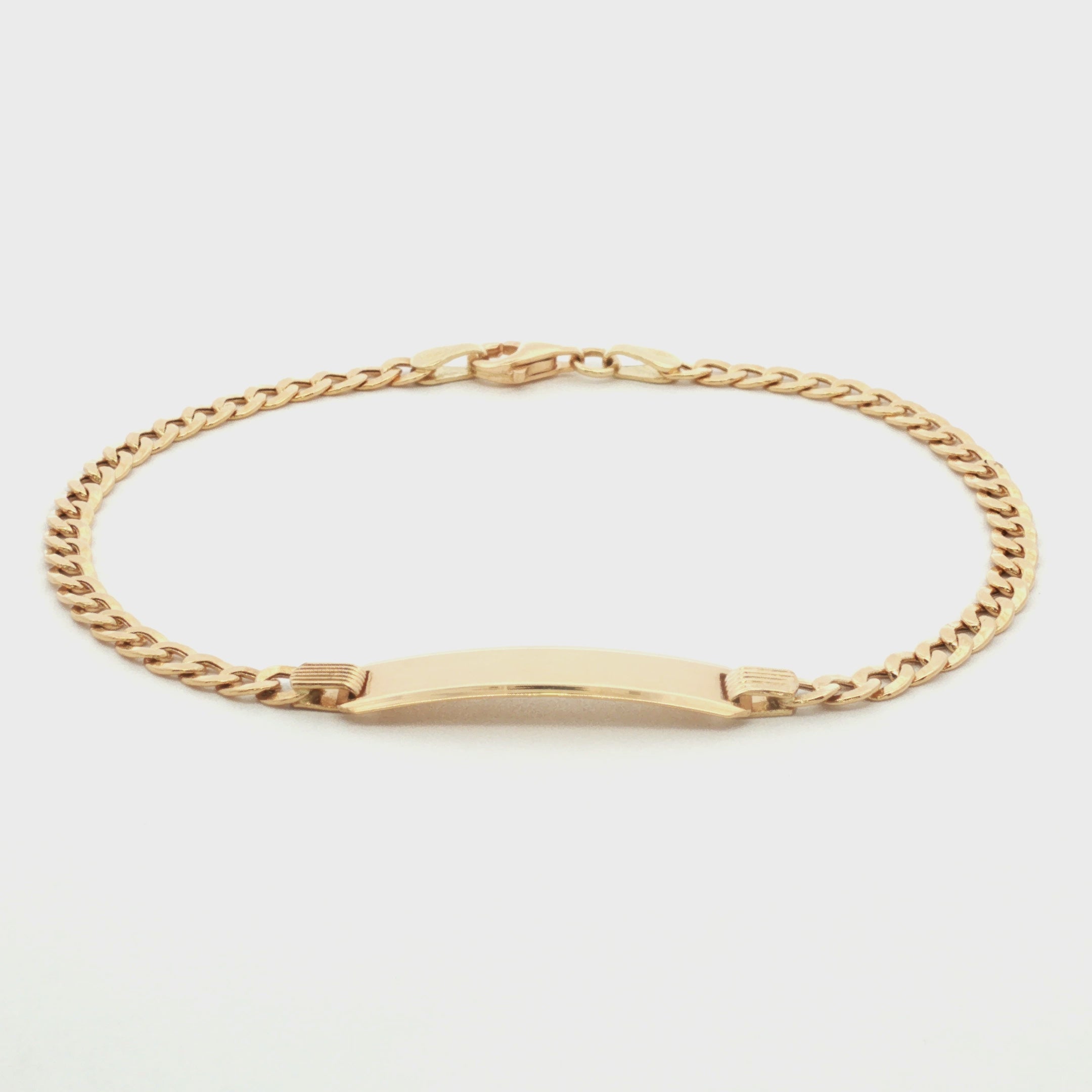 PULSERA ESCLAVA TEJIDO GRUMETA 19 CM