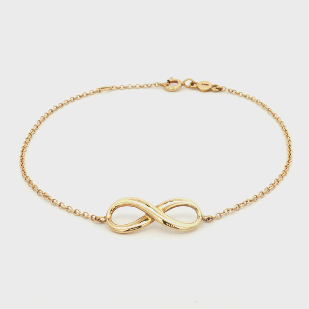 PULSERA INFINITO TEJIDO ROLLO 19CM