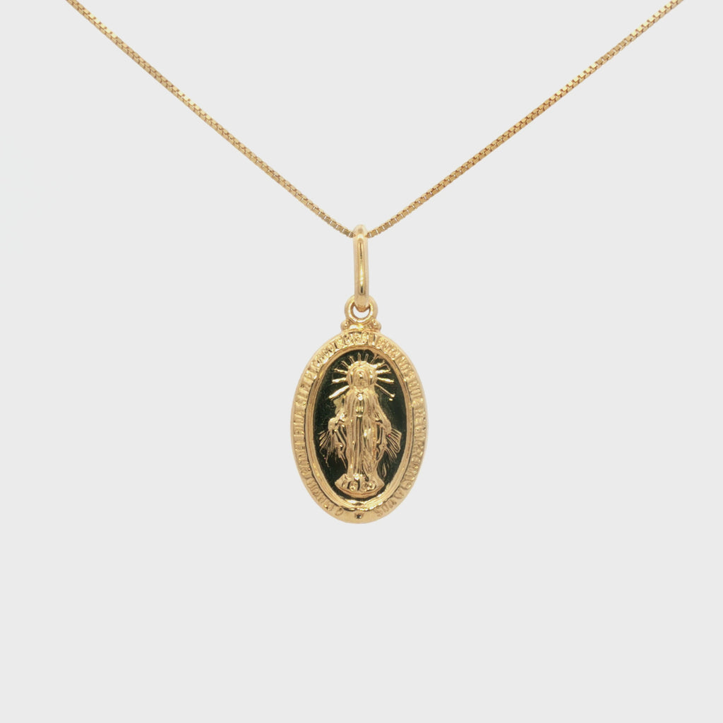 MEDALLA MILAGROSA OVAL