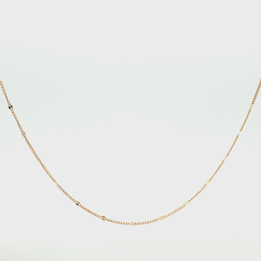 CADENA TEJIDO MIXTO GRUMETA-GUCCI 40 CM