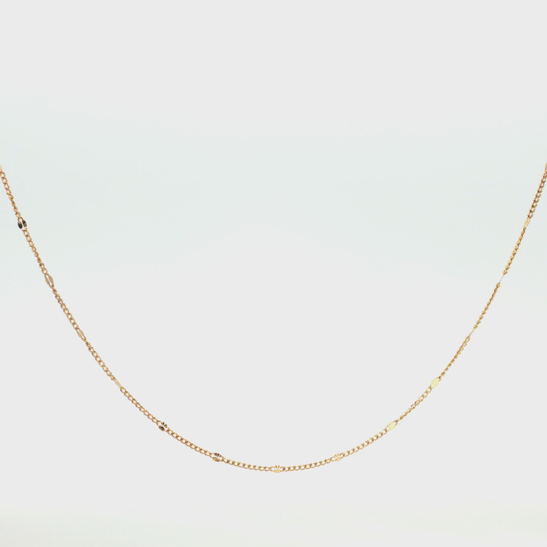 CADENA TEJIDO MIXTO GRUMETA-GUCCI 40 CM